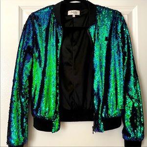 Mermaid sequin jacket